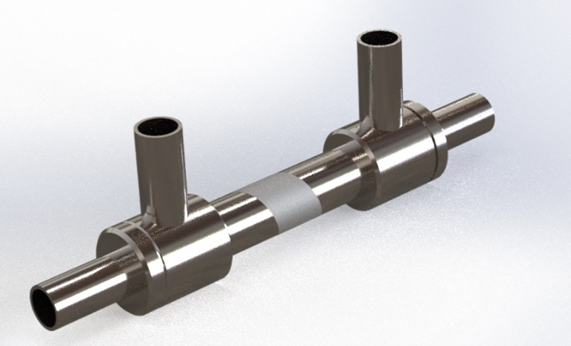 省エネ・省スペース】小型高効率熱交換器(シェル&チューブ)